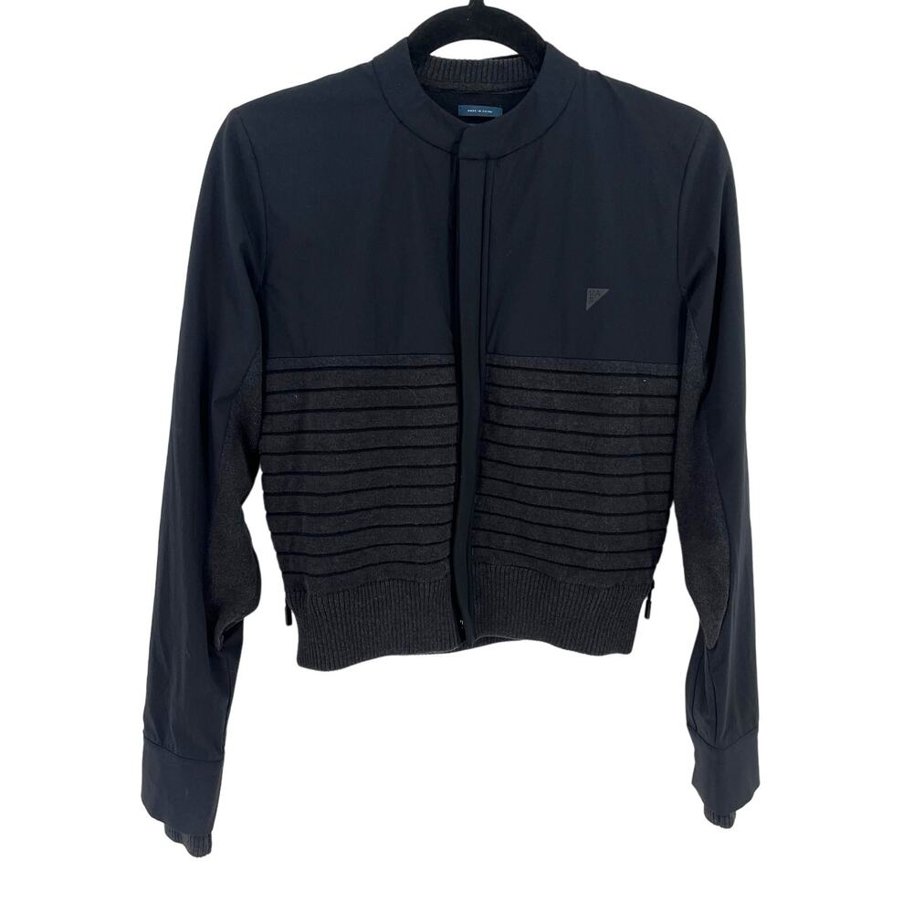 UAS Under Armour Sportswear Full Zip Jacket Womens Size XS Black